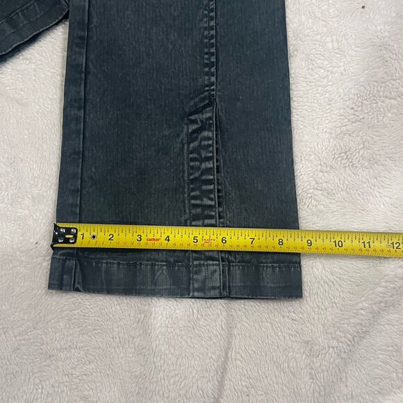 Free People Lucky Day One-Piece Jumpsuit Sz 8 Women Casual Boho Denim Black NEW - Picture 6 of 10